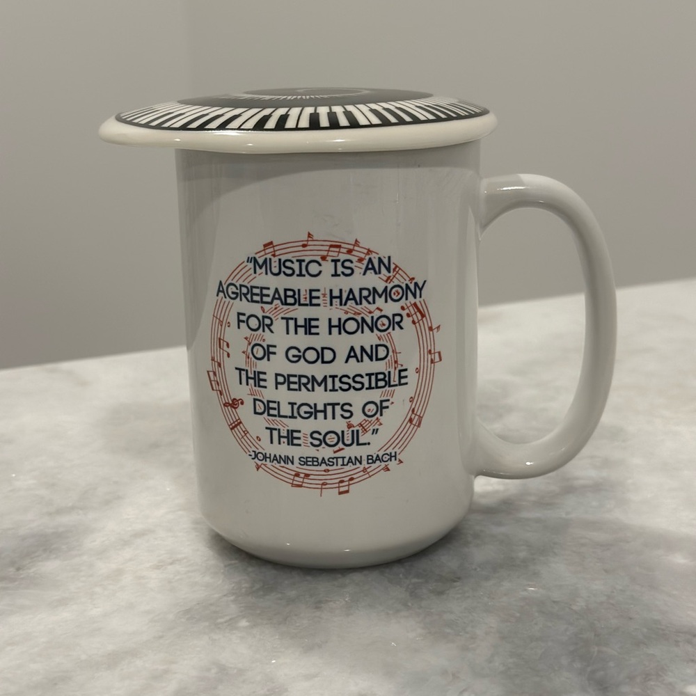 Liberty University National Association for Music Education Mug with Lid - Picture 3 of 11